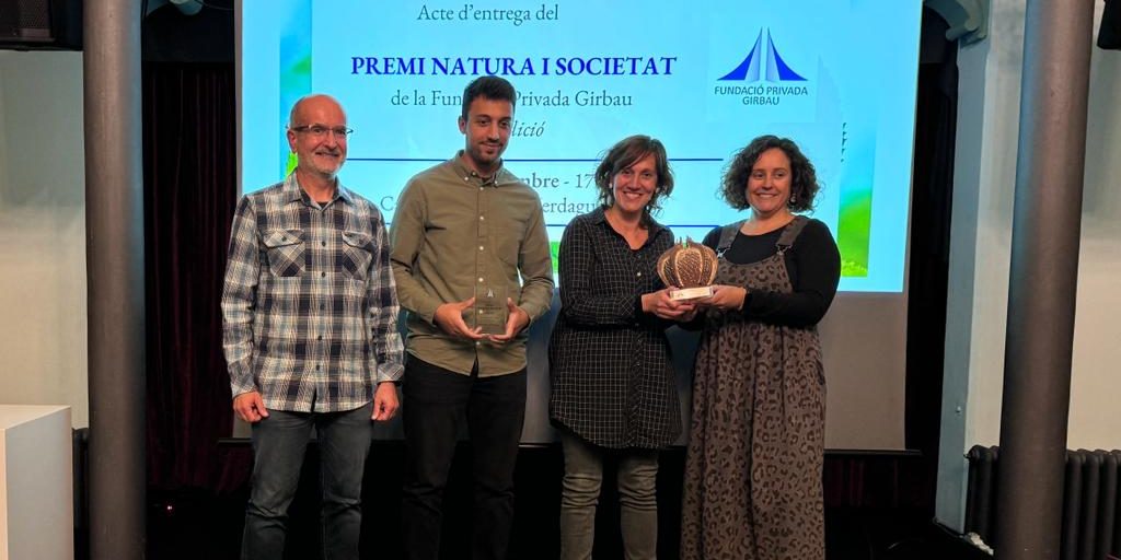 Acte d’entrega del Premi Natura i Societat 2023