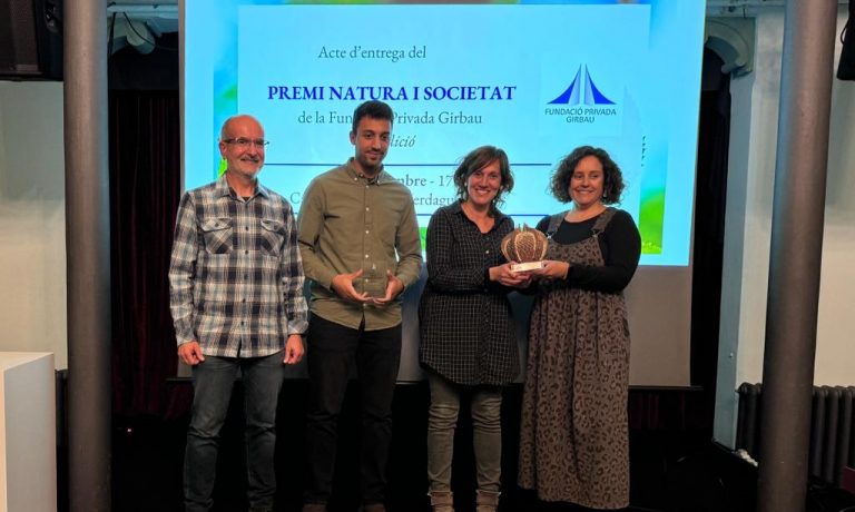 Acte d’entrega del Premi Natura i Societat 2023